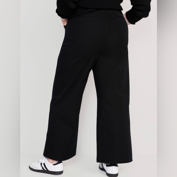 NWOT! Black High-Waisted Pull-On Pixie Wide-Leg Pants for Women - Multiple 💜 - Picture 15 of 16